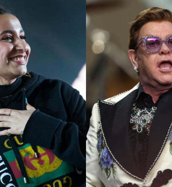 Turns Out Elton John Is A Huge Wafia Fan And She Couldn't Be Happier