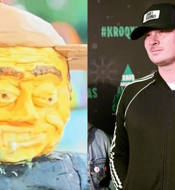 We Are Terrified Of This Cake Shaped Like Tom DeLonge's Face