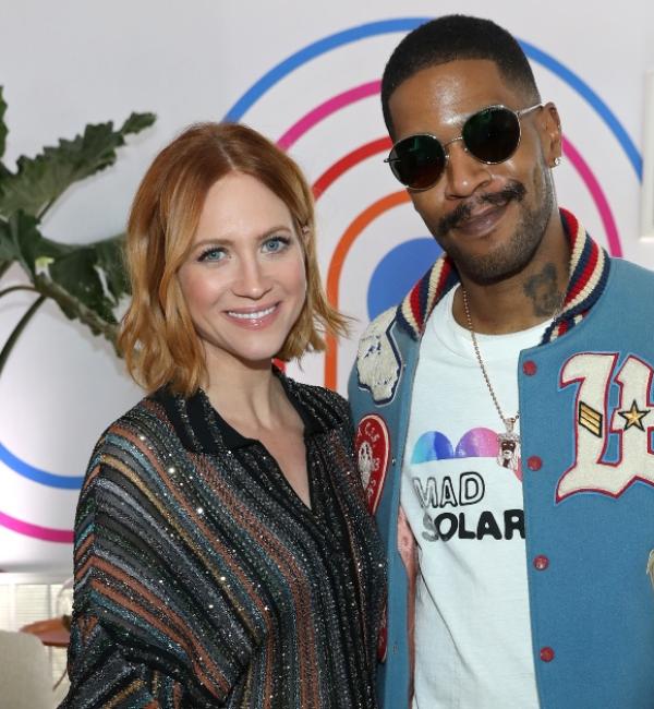 Kid Cudi and Brittany Snow