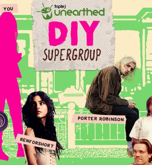 triple j Unearthed's DIY Supergroup