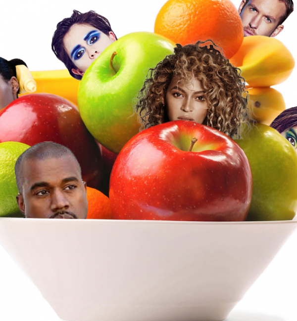 If Music Were A Fruit: Songs Of 2016 Assessed And Priced As Fruit