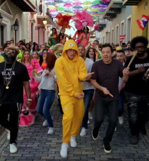 Bad Bunny Boogied Through Puerto Rico Singing 'MIA' & It's A Viiiibe