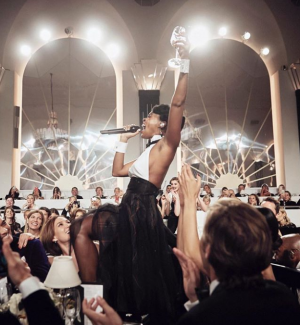 Watch Janelle Monáe Stand On Tables & Tear A Fancy New York Fashion Week Dinner Apart