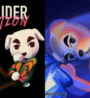 People Are Remaking Album Covers Featuring 'Animal Crossing' Star K.K. Slider