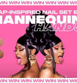 Win A Cardi B 'WAP'-Inspired Nail Set From Claw Extraordinaire Mannequin Hands